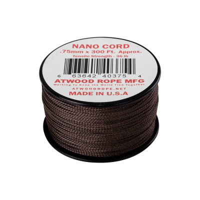 Nylonová šnúra Atwood Rope MFG Nano Cord 300 ft